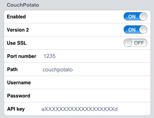 Couchpotato Configuration On Qouch