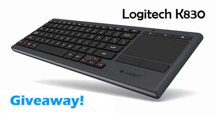 Logitech K830 Giveaway Ft 1 | Smarthomebeginner