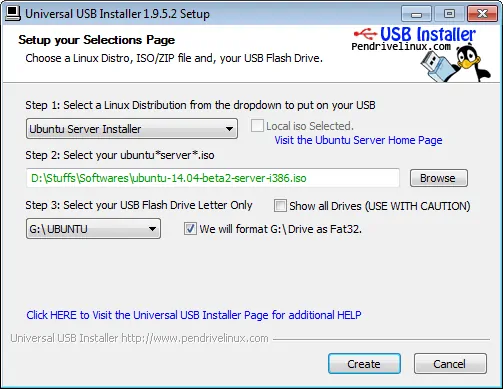 The easiest to install Ubuntu Server from USB
