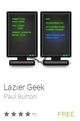 Lazier Geek App - Server Administration