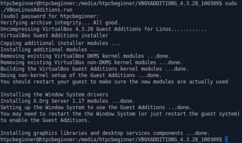 Install Virtualbox Guest Additions On Ubuntu / Debian