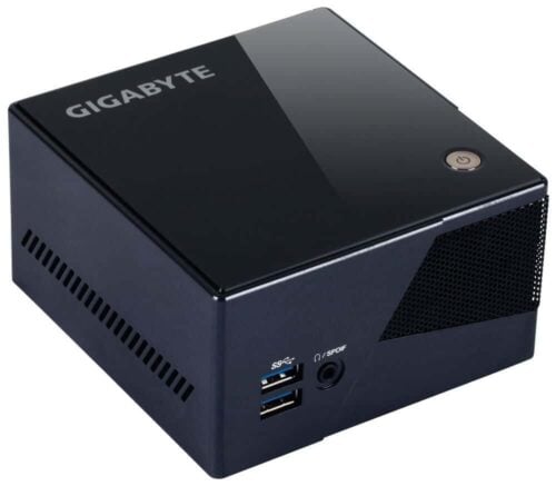 Gigabyte Brix Pro Review Front View