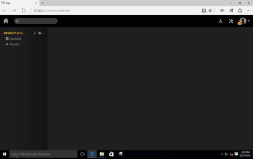 Install Plex On Windows 10 Empty Media