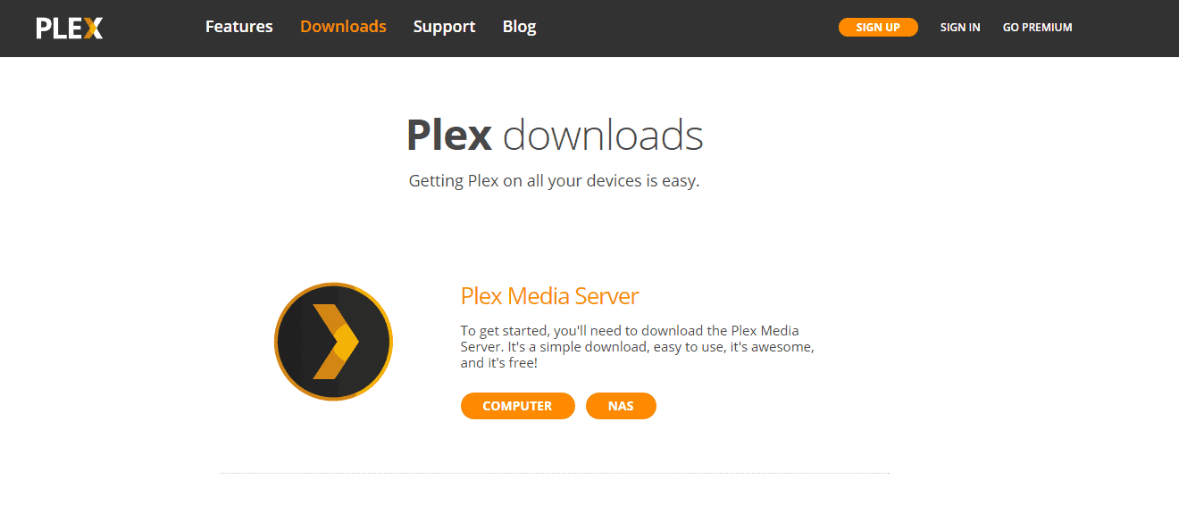 download plex media server for windows