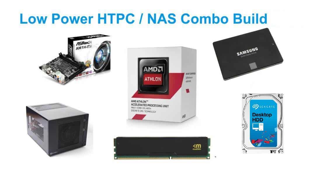 Low Power Nas Htpc Build 2016