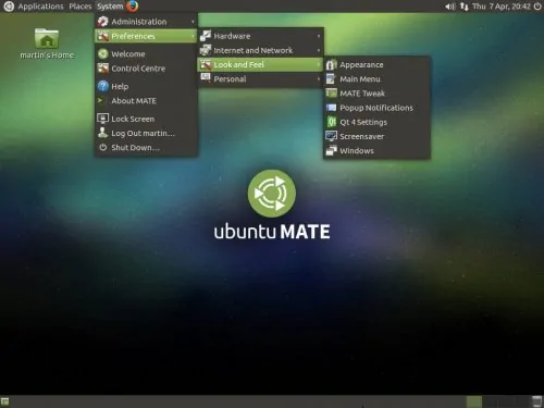 Ubuntu Mate 16.04 Desktop
