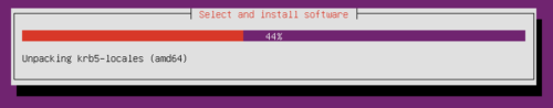 Install Ubuntu Xenial Server - Installation Continued