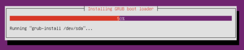 Setup Ubuntu Home Server - Installing Grub