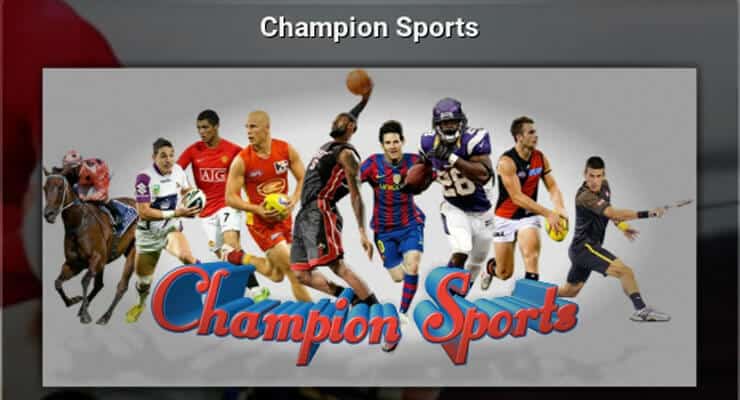 Install Kodi Champion Sports Image