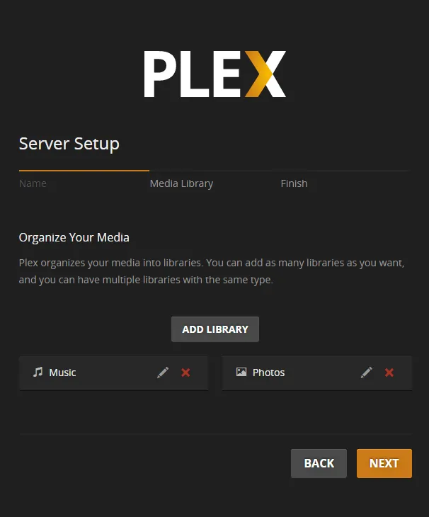 Add Library To Plex Media Server