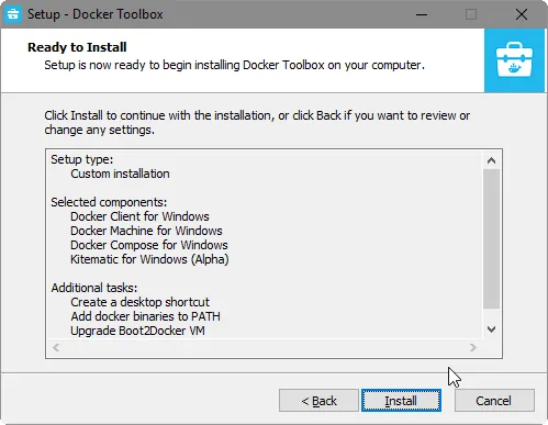 Install Docker On Windows 7, 8, And 10 With Using Docker Toolbox