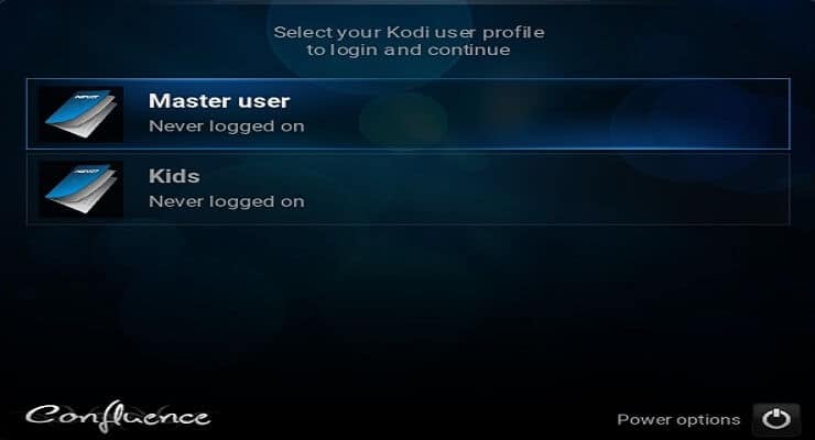 Multi User Setup On Kodi