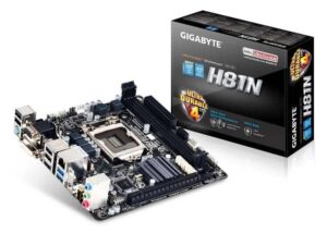 Gigabyte H81N Lga 1150 Mini-Itx Motherboard