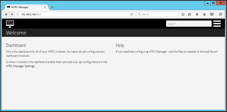 Install Htpc Manager Using Docker