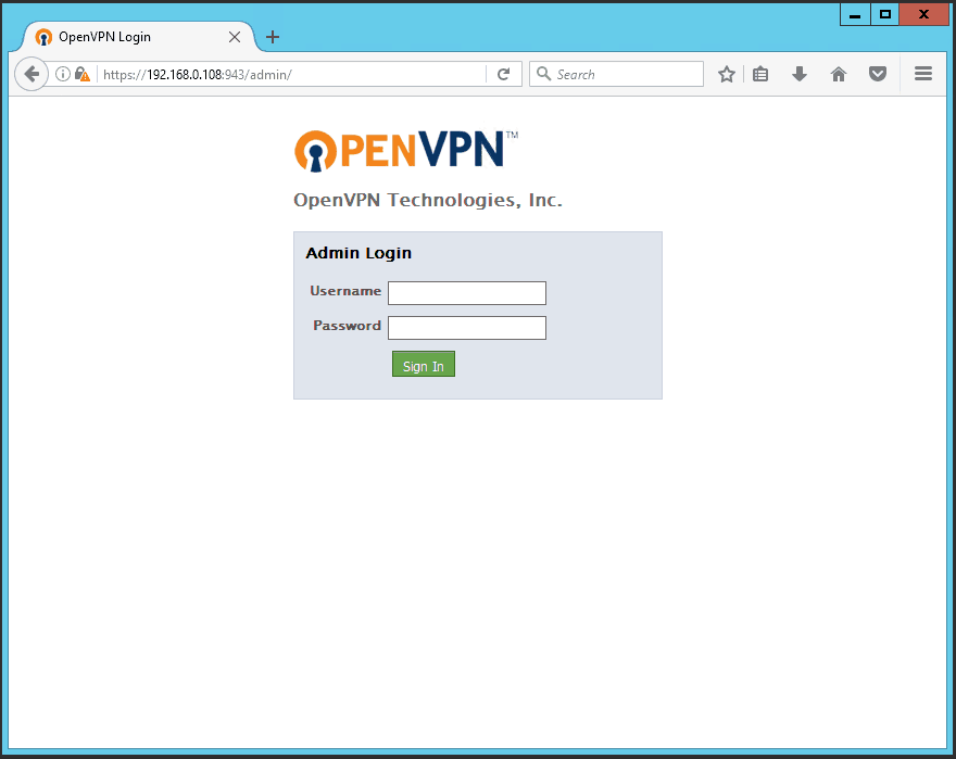 Install OpenVPN Access Server using Docker - Private VPN ...