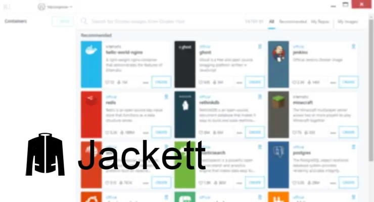Install Jacket On Docker Using Kitematic