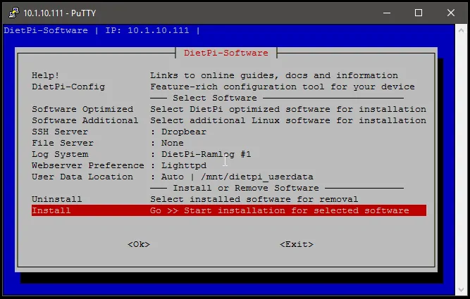  Install Selected Software Packages Odroid C2