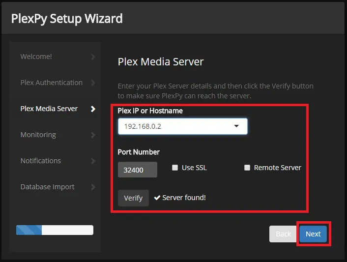 Monitor Plex Usage - Media Server Details