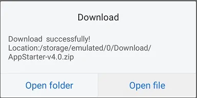 Install Kodi Using Appstarter - Open App Starter File