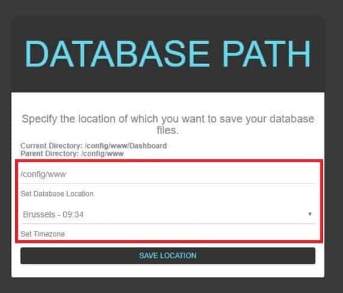 Configure Database Path And Timezone For Organizr - Setup Organizr In Docker