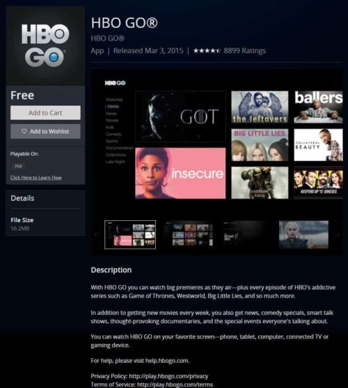 Hbo Go® On Ps4 - Ps4 Movie Streaming