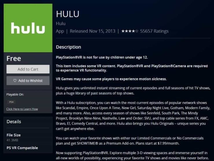 Hulu On Ps4 - Playstation 4 Streaming Apps