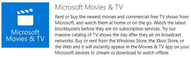 Microsoft Movies &Amp; Tv Xbox One - Xbox One Movie Streaming Apps