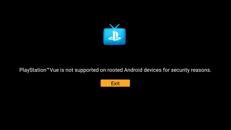 Playstation Vue On Rooted Android Device