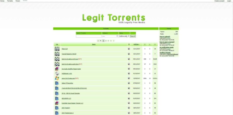 Legit Torrents - Best Torrenting Sites 2018