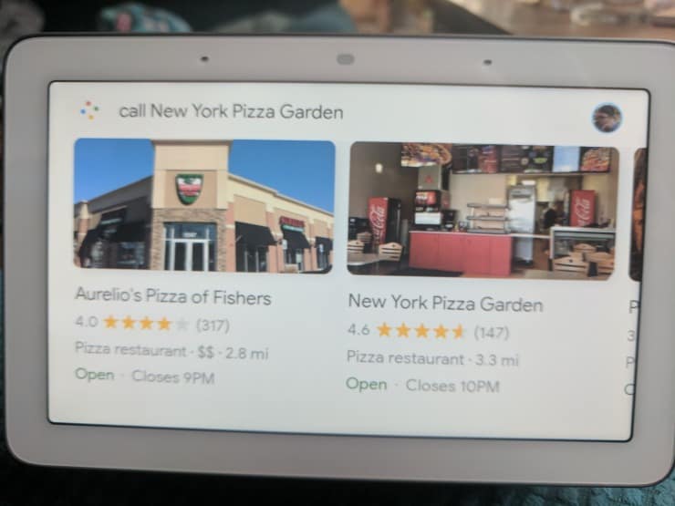 Find Local Businesses On Google Home