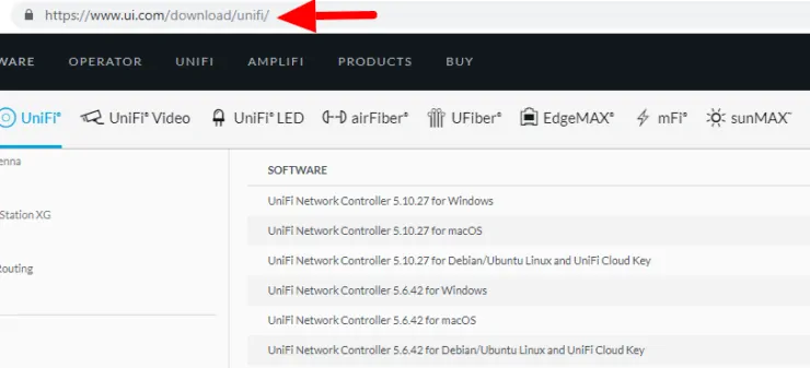 Unifi Controller Download Page