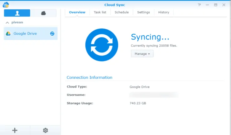 Synology Cloud Sync Syncing Files After Restarting