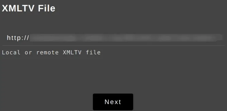 Configure Xteve For Plex - Enter Xml Epg Url