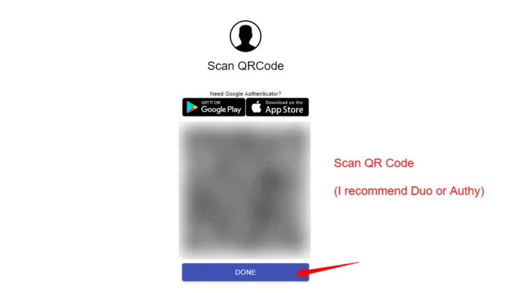 Scan Authelia Otp Qr Code On Duo (Recommended), Authy, Or Google Authenticator