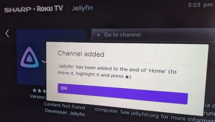 Install Jellyfin App On Roku Tv