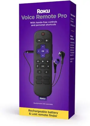 Roku Voice Remote Pro - $30