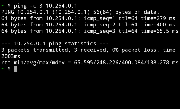 Ping Wireguard Server From Android