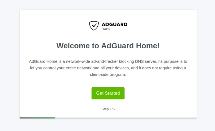 Welcome To Adguard Home