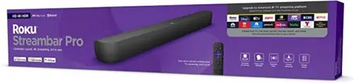 Roku Streambar Soundbar, Best Plex Client Device For Audio And Video Streaming All-In-One