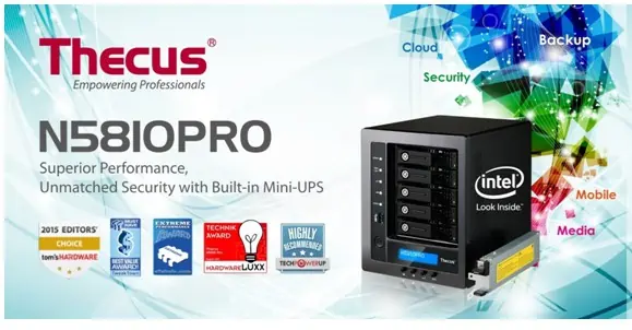 Thecus N5810Pro Is The Best Nas For Plex For Home Office