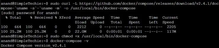 Check If Docker Compose Is Installed