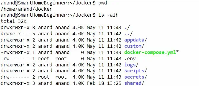Docker Media Server Folder Structure