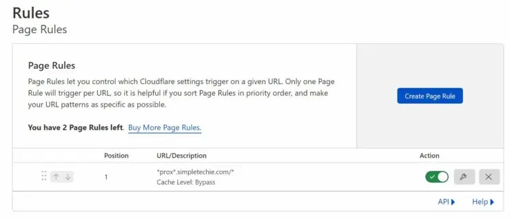 Cloudflare Page Rule To Bypass Cache For Media