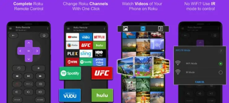Rospikes Free Roku Remote App In Google Play