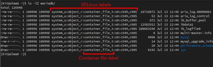 Container Files With Selinux