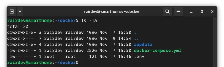 Permissions From Docker