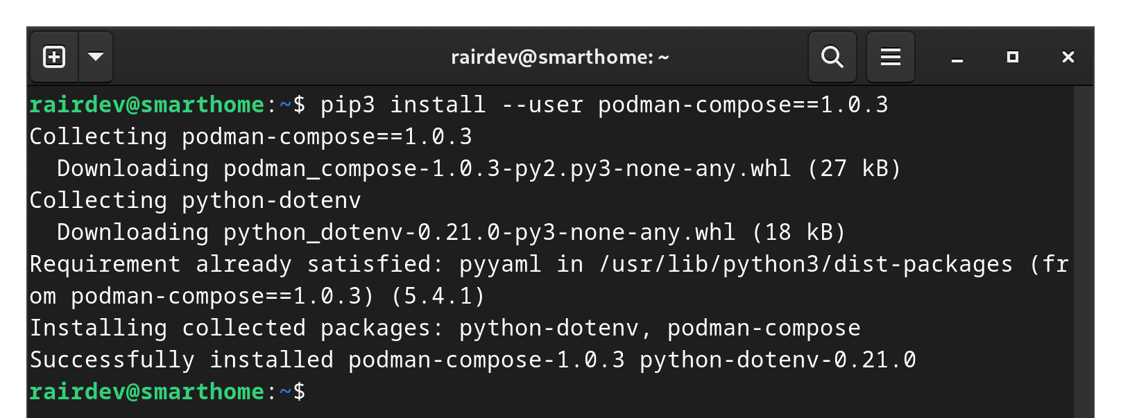 6-podman-compose-install.webp