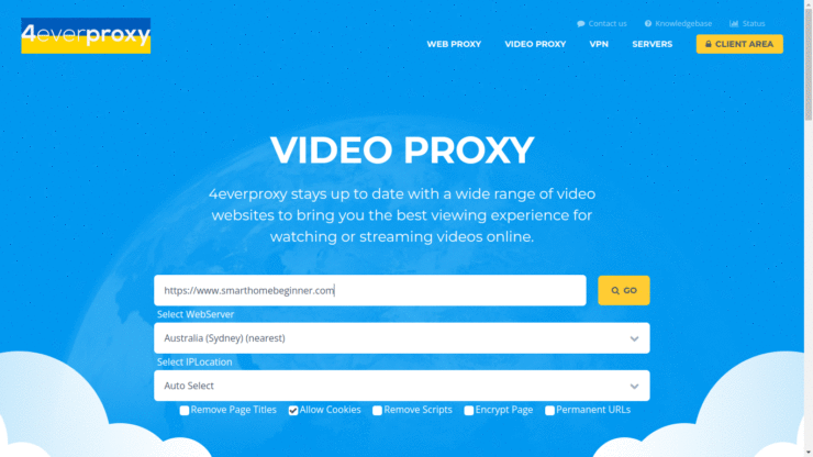 4Everproxy Video Streaming Proxies