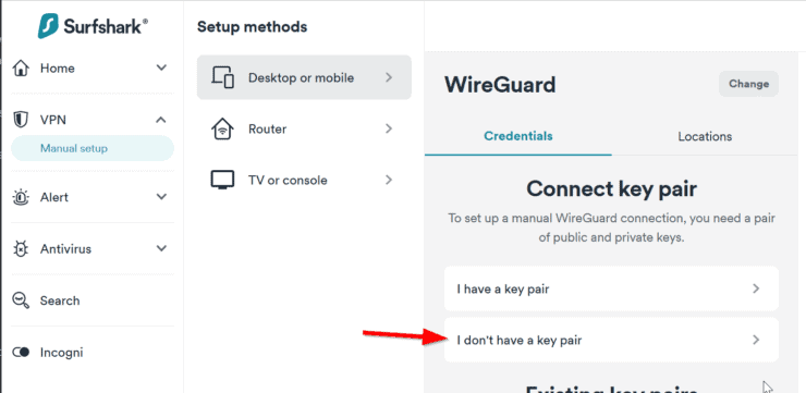 Generate Surfshark Wireguard Vpn Key