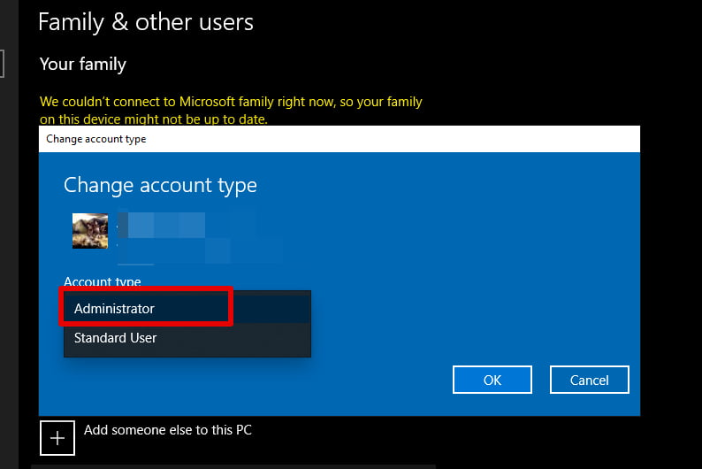 Granting Administrator Access To A User Account